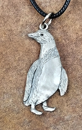 Penguin Jewelry Pewter Pendant